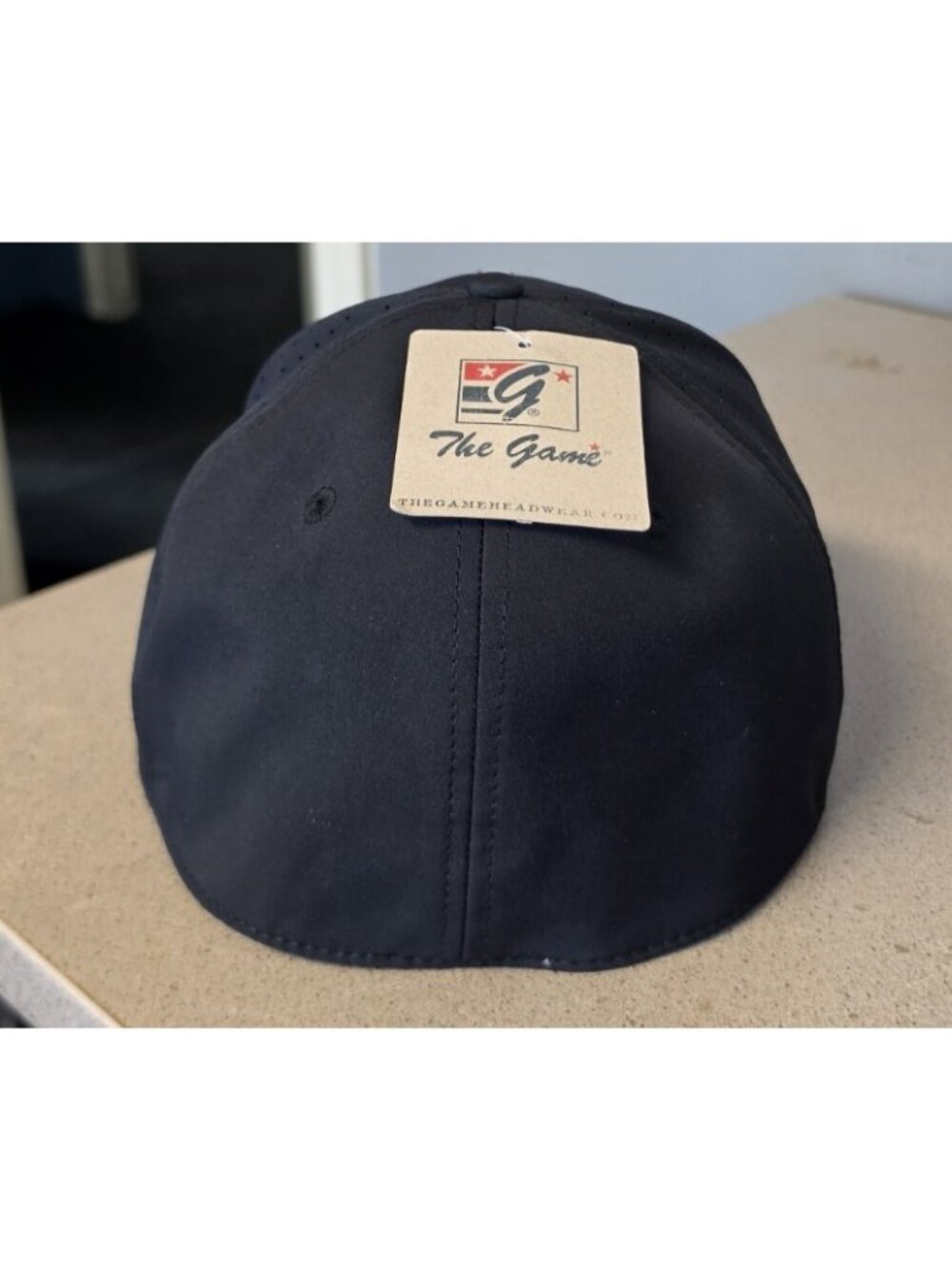 Brand New TBT Swag Baseball Mens XL Black Fitted Performance Hat The Game - Picture 2 of 4
